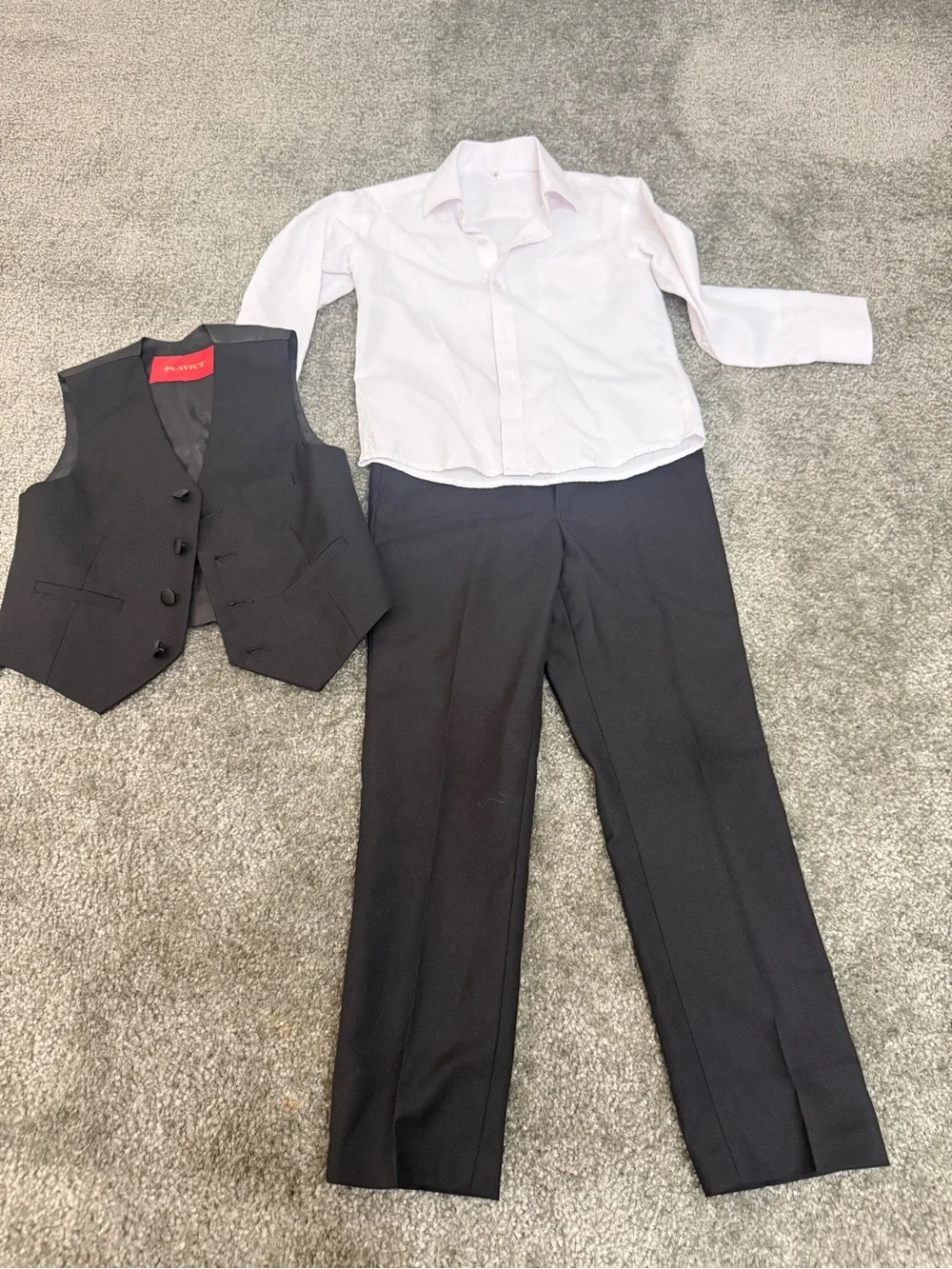 Classic Black Dress Pants by (unbranded) - kid's Tailored Trousers